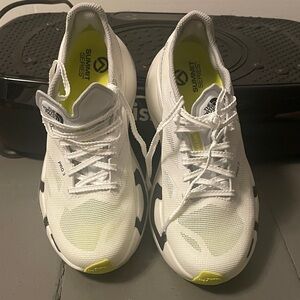 The North Face Summit Series White and Yellow Women’s Athletic Shoes
